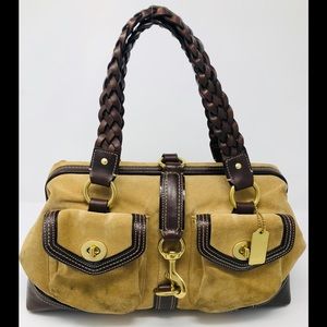 Coach Daphne Suede Satchel Limited Edition